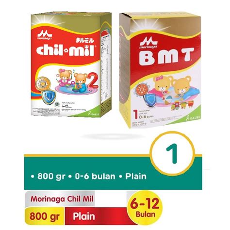 Jual Morinaga BMT 1 800gr Susu Formula Bayi 0 6 Bulan Chilmil 6 12