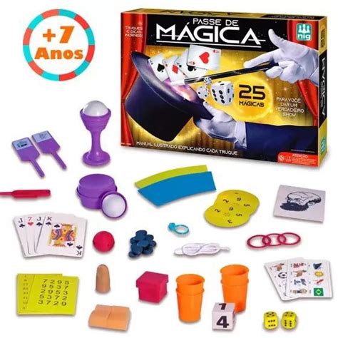 Kit De M Gica Passe De M Gica Truques Nig Dreamtoys