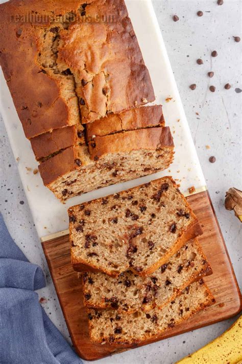 Chocolate Chip Banana Bread Real Housemoms