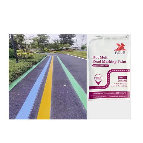 5kg Free Sample 30 Glass Beads Thermoplastic Road Reflective Paint