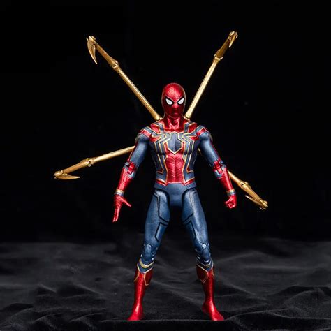 Spider Man Iron Spider Avengers Infinity War Marvel Action Figure Toy ...