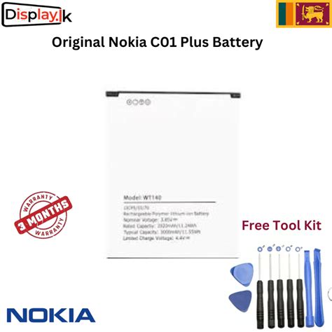 Original Nokia C Plus Battery Display Lk