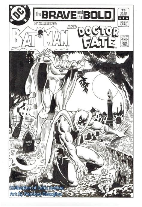 The Brave The Bold 245 Batman And Doctor Fate Homage To Sub