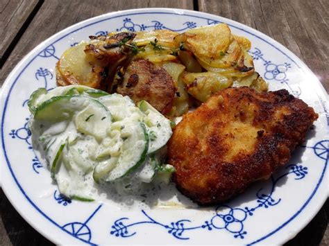 Wienerschnitzel Mit Bratkartoffel Rezept Kochbar De