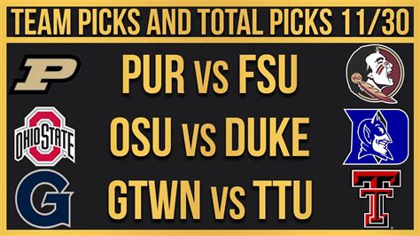 FREE College Basketball Picks Today 11 30 22 CBB Picks NCAAB Betting