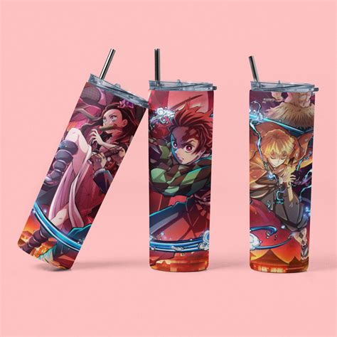 Demon Slayer Tumbler Demon Slayer Skinny Tumbler Demon Slaye Inspire