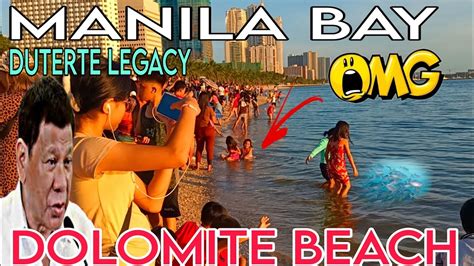 Manila Bay Dolomite Beach Update Today March Dutertelegacy