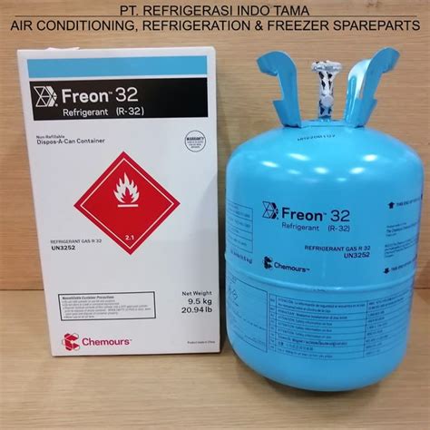 Jual Freon Chemours R32 95 Kg China R 32 95kg Di Lapak Refrigerasi