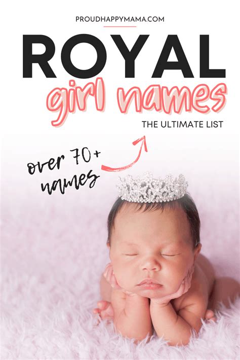 70 Best Royal Girl Names With Meanings Classy Beautiful Artofit