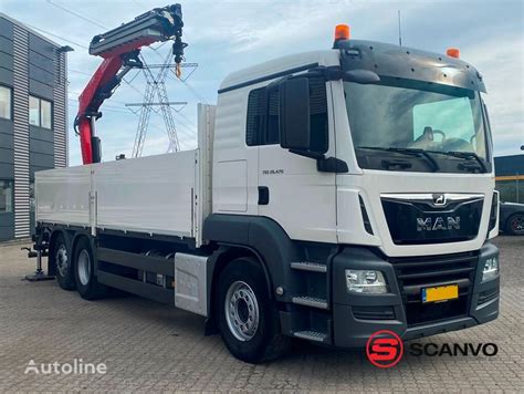 MAN TGS 26 470 Flatbed Truck For Sale Denmark Silkeborg MY38648