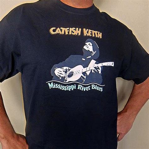 Men’s Mississippi River Blues T-Shirt – album cover design | catfish