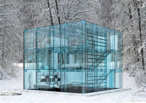 Ice Cube Glass House By Santambrogio Milan Italy Glass House Design Architecture Unique