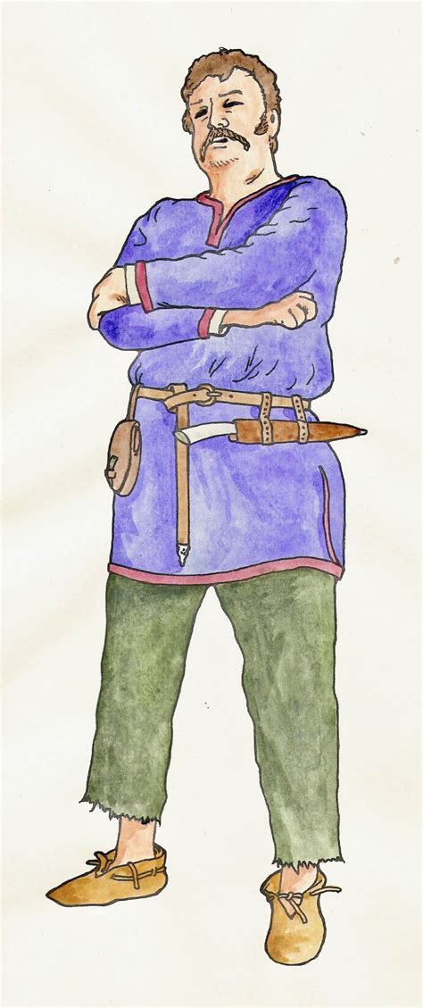 Anglo Saxon Clothes Men Tha Engliscan Gesithas Anglo Saxon