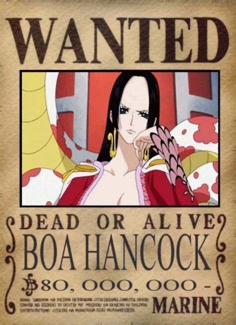 Boa Hancock Wanted Poster – Telegraph