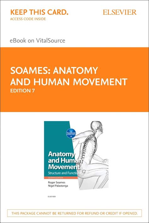 Anatomy And Human Movement Elsevier Ebook On Vitalsource Retail