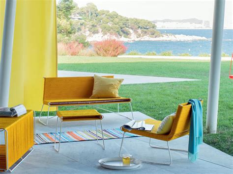 Sunny Yellow Outdoor Furniture Collection Interiorzine