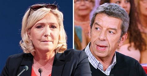 Marine Le Pen tacle Michel Cymes Il y a des médecins qui ont raconté