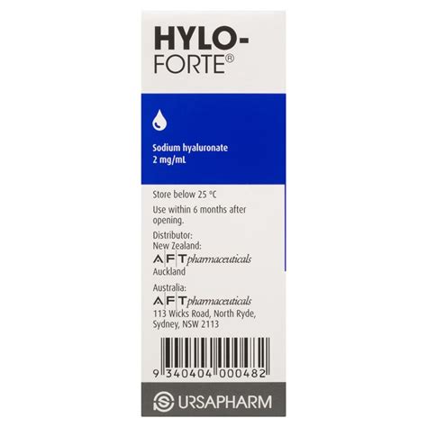 Buy Hylo Forte 2mg Preservative Free Eye Drops 10ml Online At EPharmacy