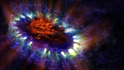 El Nacimiento De Una Estrella Por Una Explosi N