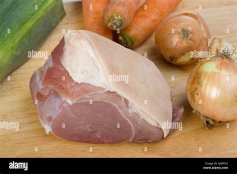 Pork And Ingredients Stock Photo Alamy