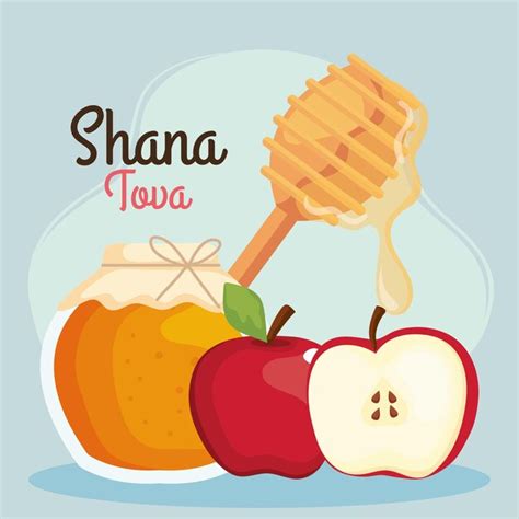 P Ster De Shana Tova Vetor Premium