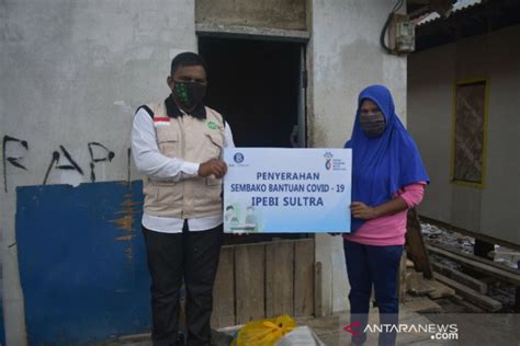 Bank Indonesia Sultra Gandeng IZI Salurkan 170 Paket Sembako Ke Warga