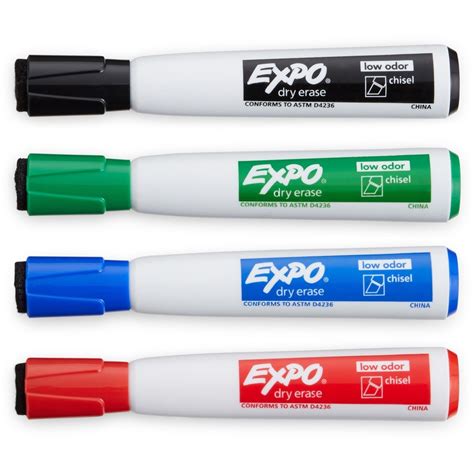 Expo Eraser Cap Magnetic Dry Erase Marker Set Store Laserimaginginc