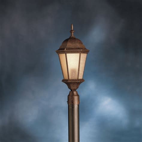 Kichler Outdoor Cast Aluminum 1 Light Post Light Wayfair