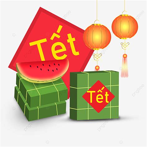 Tet New Year Png Transparent Happy Tet Vietnam New Year Decorations