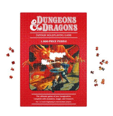 Dungeons Dragons Jigsaw Puzzle Board Game At Mighty Ape Australia