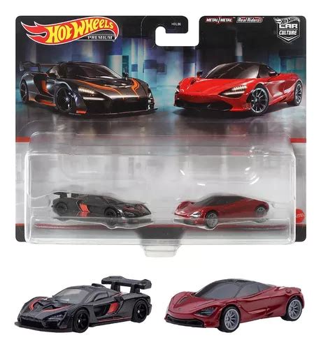 Hotwheels Premium 2 Pack Mclaren Senna Mclaren 720s Envío gratis