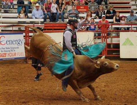 Rodeo Action From The Four States Fair And Rodeo [videos]