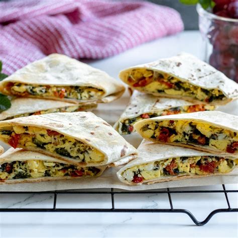 Spinach Feta Breakfast Burritos Case Let S Dish Popup