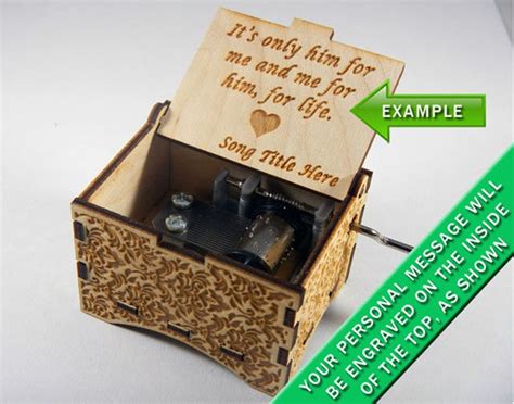 Music Box You Are My Sunshine Laser Engraved Etsy