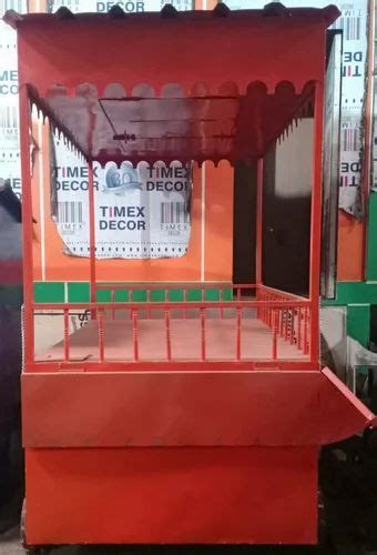 Red Mild Steel Fast Food Stall For Commercial At Rs 35000 In Delhi Id 25017997662