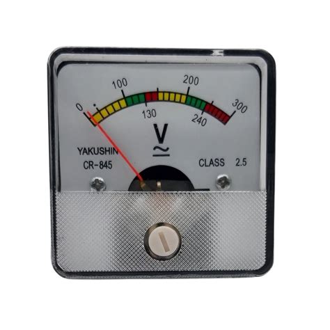 Jual Volt Meter Colok AC Voltmeter Analog Alat Pengukur Listrik Rumah