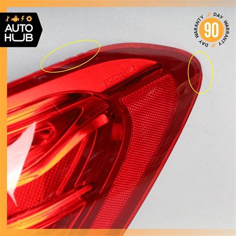 Mercedes W C C Sedan Led Tail Light Lamp Right Passenger