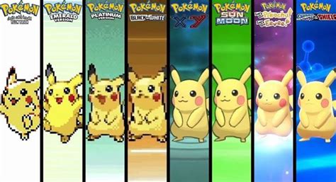 Pikachu Evolution Chart