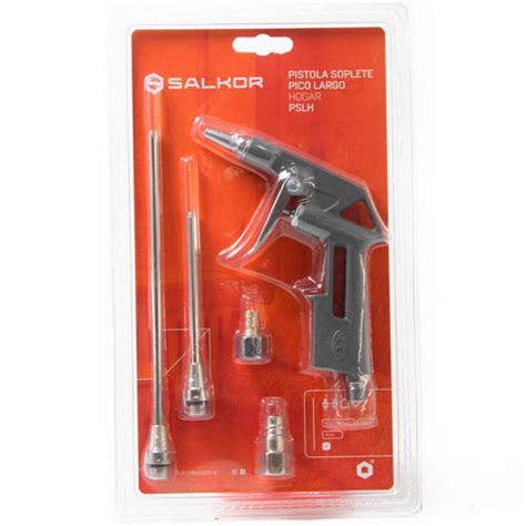 Salkor Kit Pistola Para Sopletear Pico Largo Y Pico Corto Centro De