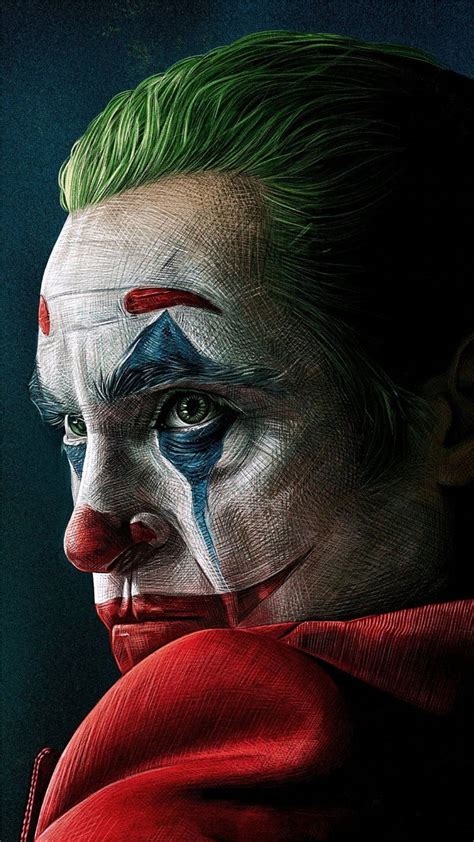 Download Joker Phone Side Profile Wallpaper