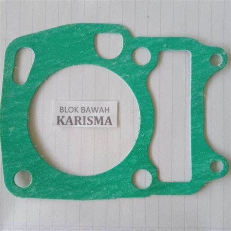 Isi Pcs Paking Gasket Blok Bawah Karisma Supra X Lazada Indonesia