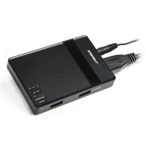 Sabrent USB 3.0 4-Port High Powered Hub with 4A Power Adapter HB-W4U3 ...