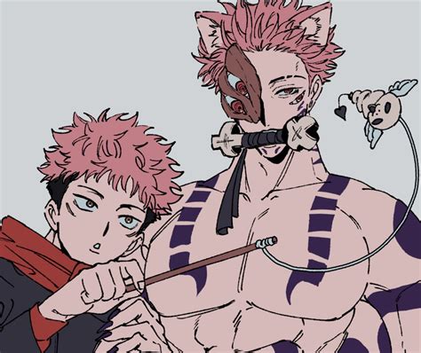 Itadori Yuuji Ryoumen Sukuna And Ryoumen Sukuna Jujutsu Kaisen