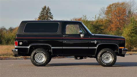 1988 Chevrolet Blazer For Sale At Auction Mecum Auctions