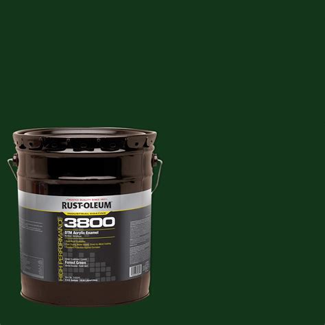 Green 5-gallon Industrial Enamel Paint at Lowes.com