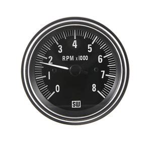 Stewart Warner 3 3 8in 8 000 RPM Electric Tachometer