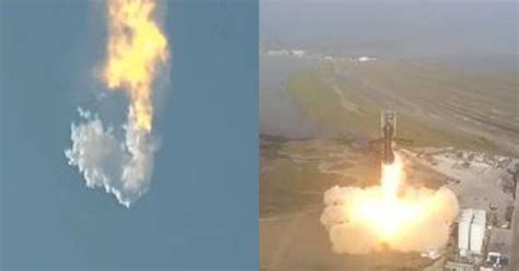 Video Uncrewed Starship Rocket By Spacex Spirals Down After Launch