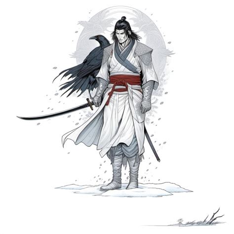 Samurai Known as the 'White Raven': Elegant and Cold as Death | Stable ...