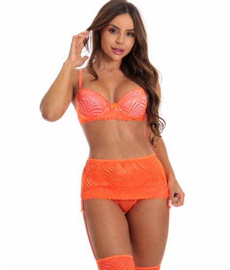 Conjunto Sexy Cinta Liga E Perneira Click Sophia