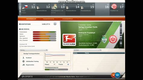 Lets Play Fussballmanager Part Deutsch Youtube